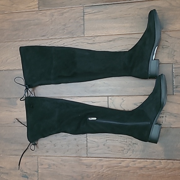 Circus by Sam Edelman Black Suede PEYTON Over-the-Knee Boots size 8.5 - Picture 5 of 14